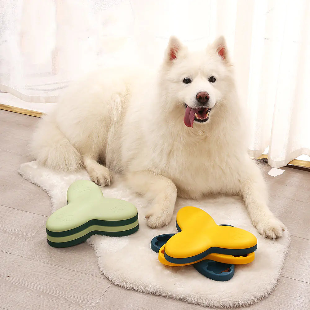 Interactive Spinning Dog Slow Feeder 🐾 – Fun & Engaging Mealtime Toy