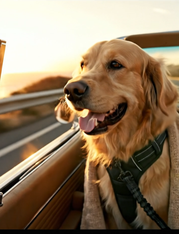 PawZen SafeRide™ Dog Car Seat Belt