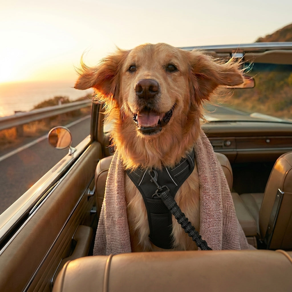 PawZen SafeRide™ Dog Car Seat Belt