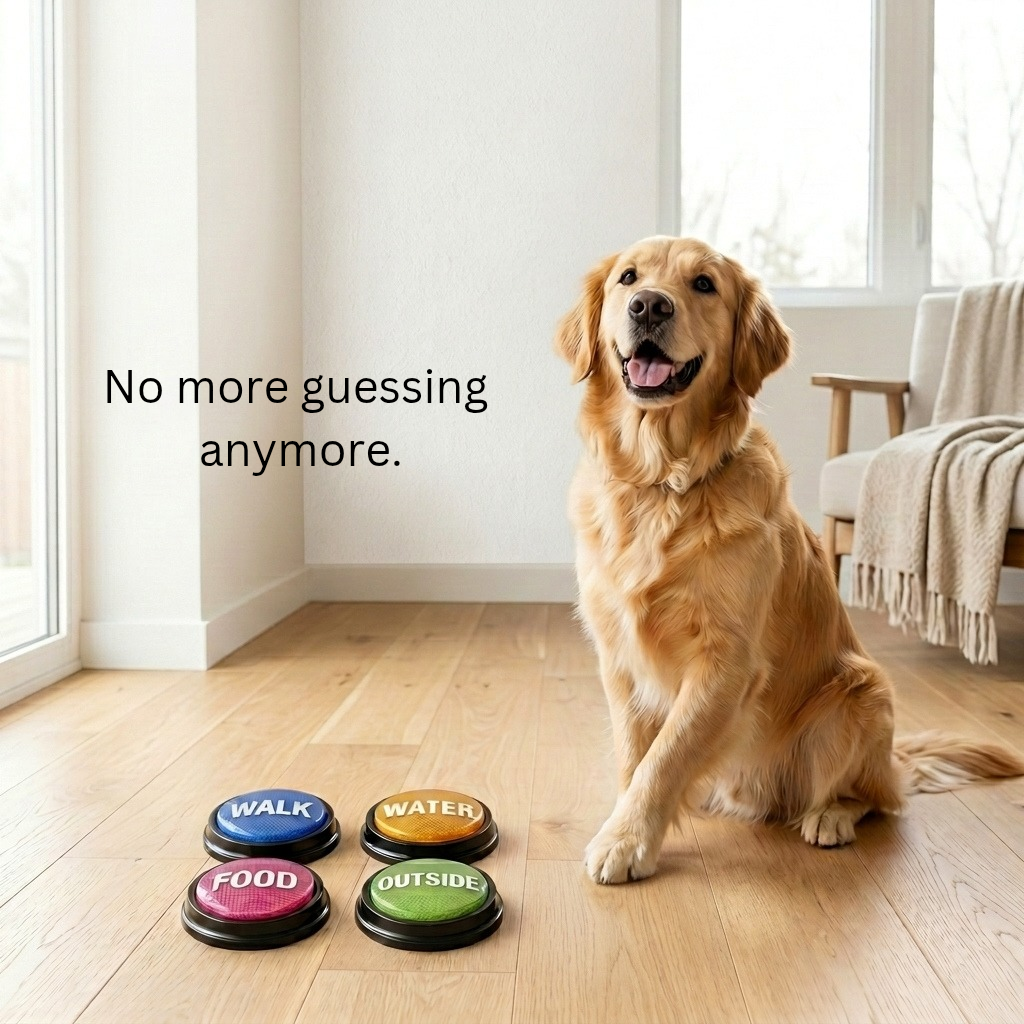 PawZen TalkButton™ — Teach Your Dog to Communicate